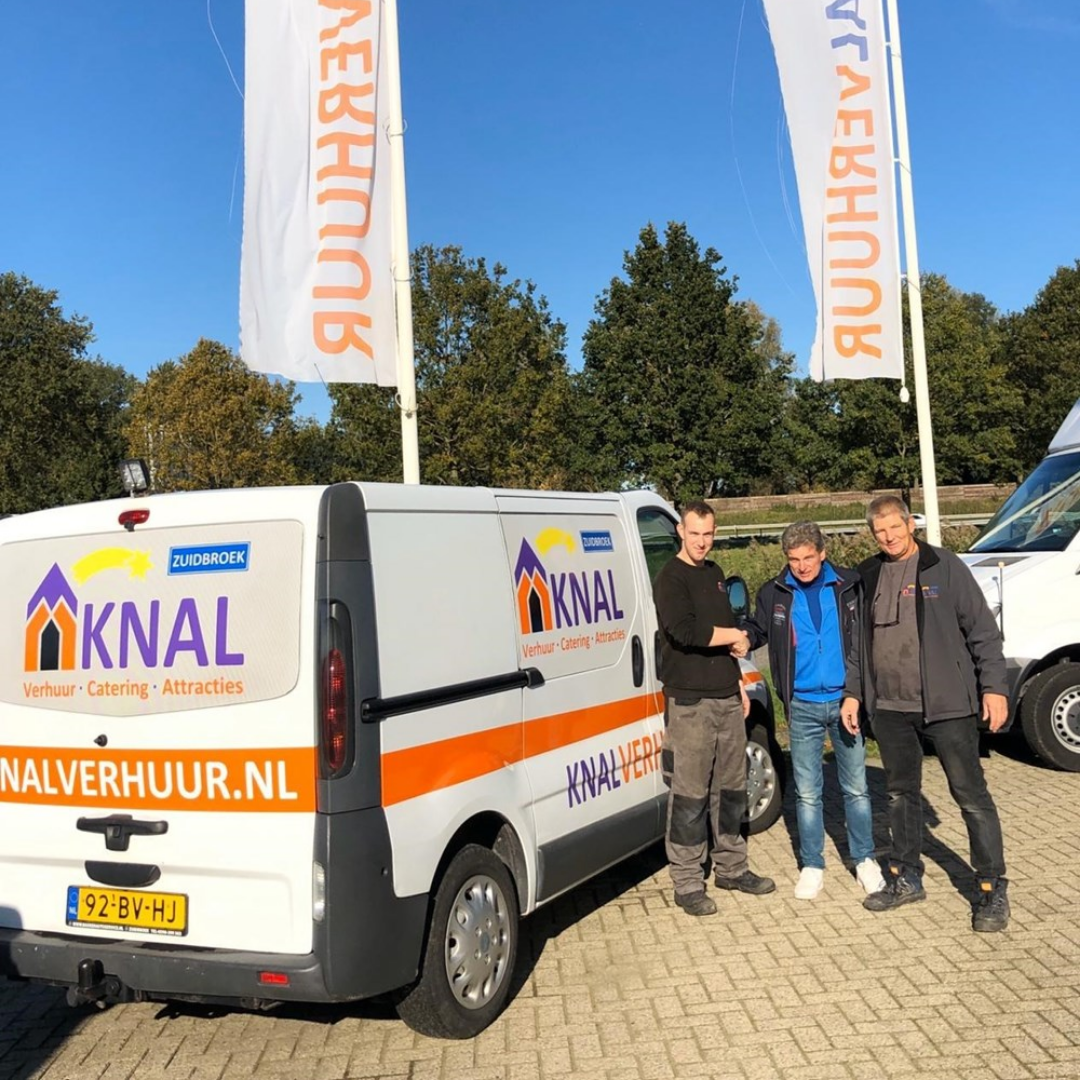 Een nieuwe webshop voor Knalverhuur geprogrammeerd door MK Developers uit Winschoten